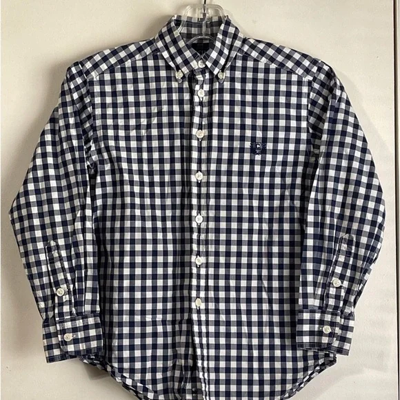 Boy's Ralph Lauren & Chaps Long Sleeve Shirts Size Small 8-10 - Picture 5 of 5